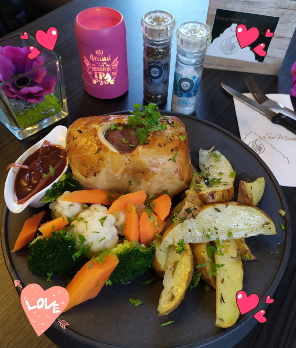 Valentijns menu voor 2